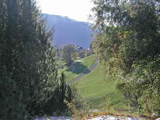 Blick ins Dorf