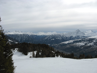 Blick von Motta ins Domleschg