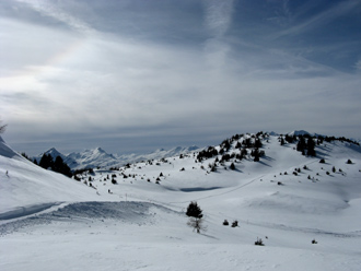 Piz Beverin von der Motta